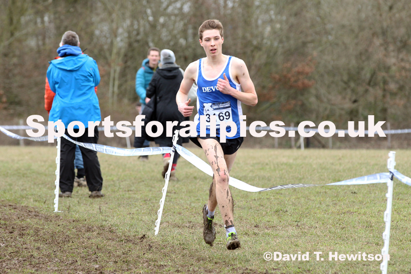 Mens under-17s, 2020 British Athletics Inter Counties Cross Country Champs., Prestwold Hall, Loughborough. Photo: David T. Hewitson/Sports for All Pics